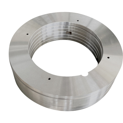 Hardheid Carbide Steel Ronde Slitter Blades Gepolijst CNC slijpen AlTiN coating