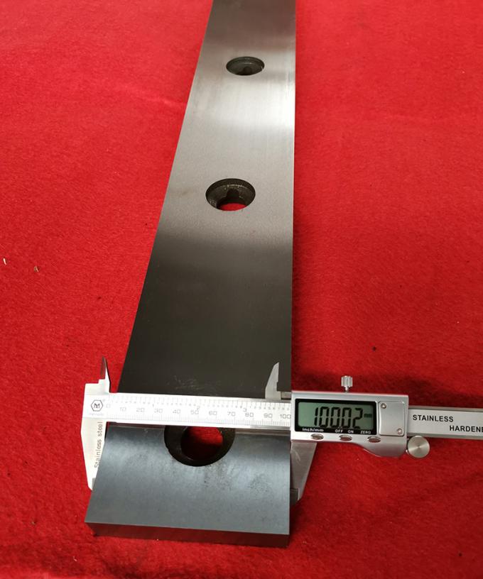 Op maat gemaakte hydraulische scheermachine lemmen scheer roestvrij staal lemmen snijmes metalen snijmachine lemmen 4