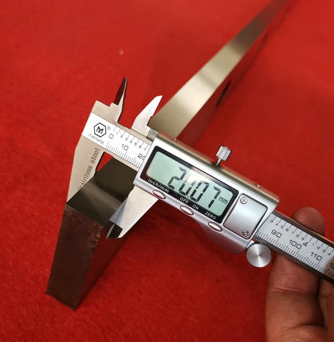 Op maat gemaakte hydraulische scheermachine lemmen scheer roestvrij staal lemmen snijmes metalen snijmachine lemmen 3