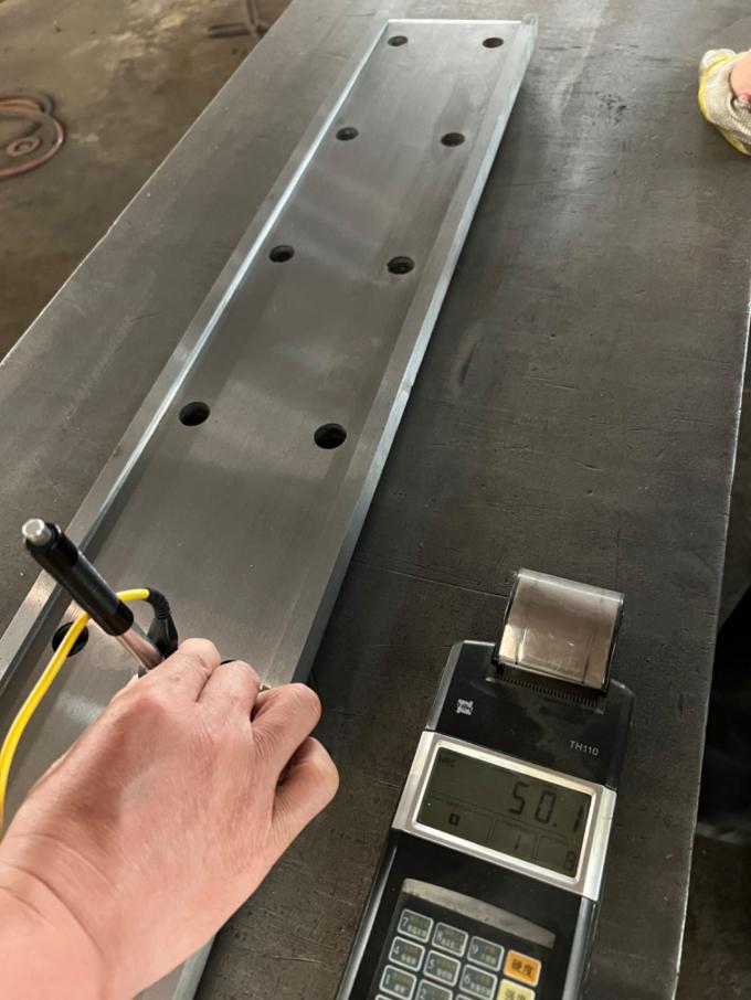 Op maat gemaakte hydraulische scheermachine lemmen scheer roestvrij staal lemmen snijmes metalen snijmachine lemmen 16